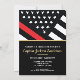 Invitación Departamento de Bomberos del Fiesta de Retiro de B