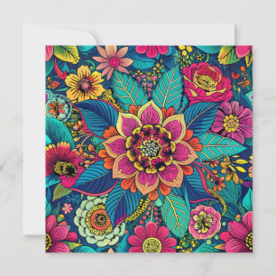 Invitación Deplante floral