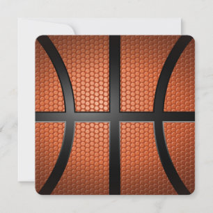 Invitación deporte de baloncesto de amor