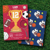 Deportes Balas Atléticas Niños Fiesta de Cumpleaño