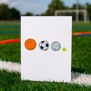 Invitación Deportes con Pelota