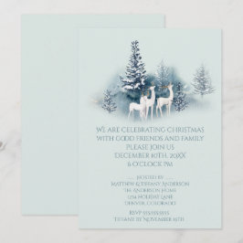 Invitación Depósito de madera acuarela