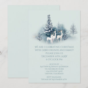 Invitación Depósito de madera acuarela