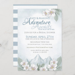 Invitación Depósito de novias de Adventure Mountain Laurel