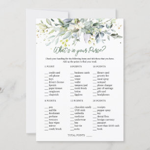 Invitación Depósito de novias y Bodas de Eucalyptus