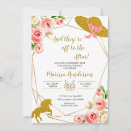 Invitación Derby Bridal Shower