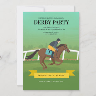 Invitación Derby Fiesta
