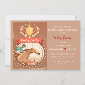 Invitación Derby Fiesta