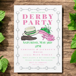 Invitación Derby Fiesta Shoes Fancy Gorras Fashion Preppy