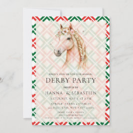 Invitación Derby Party Equestrian