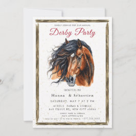 Invitación Derby Party Invitation