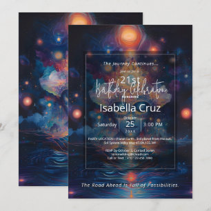 Invitación Deriva Celestial   Diseño Visionario