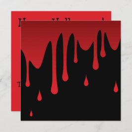 Invitación Derrame de sangre