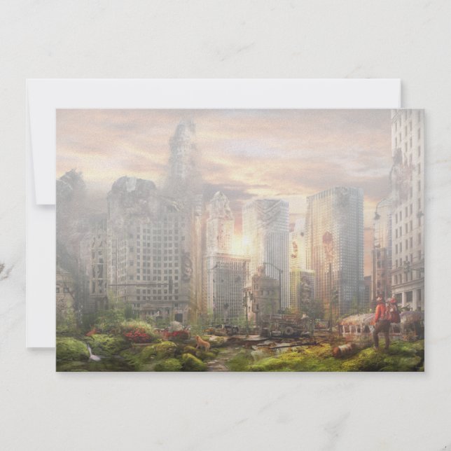Invitación Desastre - Chicago, IL - Tengo que pasear al perro (Anverso)