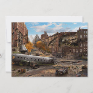 Invitación Desastre - Nueva York, NY - Prohibido girar a la i