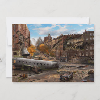 Invitación Desastre - Nueva York, NY - Prohibido girar a la i