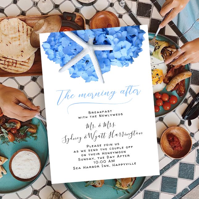 Invitación Desayuno boda por la mañana después del jardín cos (Subido por el creador)