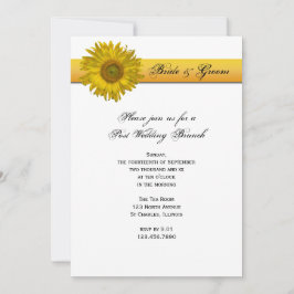 Invitación Desayuno Brunch de Posada de Bodas de Rayas de Gir