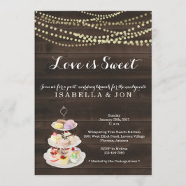 Invitación Desayuno Brunch Después de la Boda El Amor es Dulc