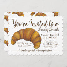 Desayuno Brunch Dominical Pastelería Croissant