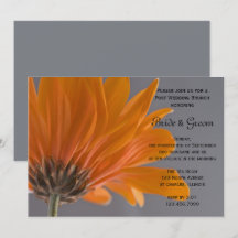 Desayuno Brunch gris naranja de margarita después