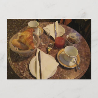 Invitación Desayuno continental