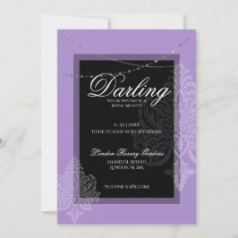 Invitación Desayuno de brindis nupcial con la novia