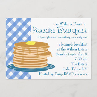 Invitación Desayuno de crepes