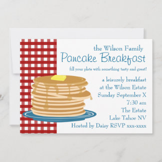 Invitación Desayuno de crepes