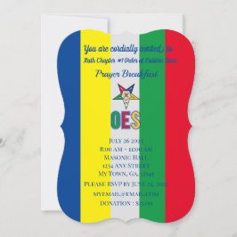 Invitación Desayuno de oración de OES