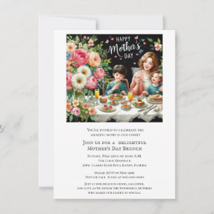 Invitación Desayuno Familiar del Día de la Madre