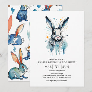 Invitación Desayuno tardío de Pascua y búsqueda de huevos   C