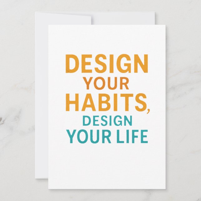 Invitación Desbloquear la energía interna - Mentalidad motiva (Anverso)