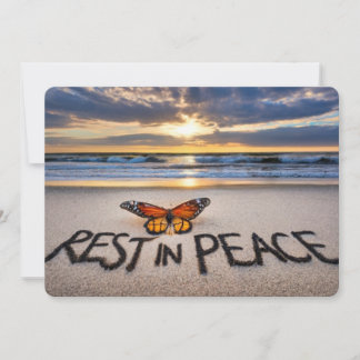 Invitación descansar en paz