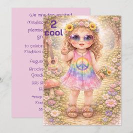 Invitación Descarga digital de cumpleaños al cumplir 2 años