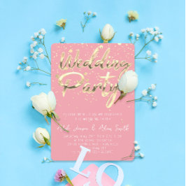 Invitación Descarga instantánea de Rubor Gold por parte de We