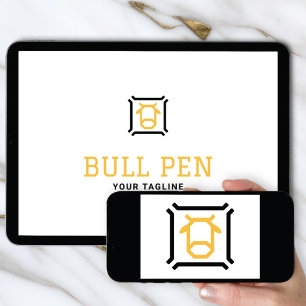 Invitación Descargar logotipo de Bull Pen Fuerza financiera