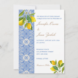 Invitación Descubriendo más: Azulejos italianos y la boda de 
