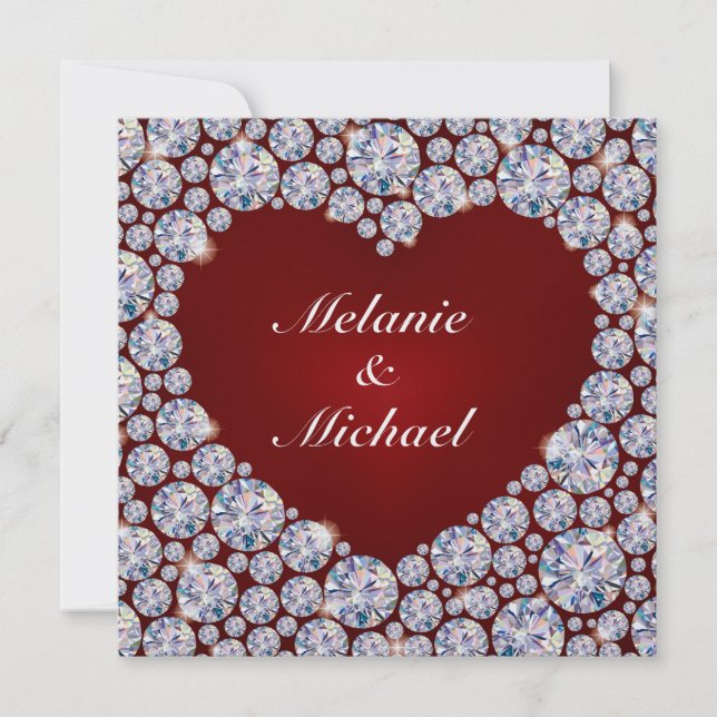 Invitación Desde el corazón - SRF (Anverso)