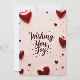 Invitación deseando Joy