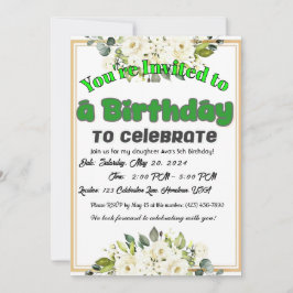 Invitación ¡Deseándole un Año Lleno de Alegría!