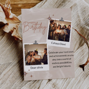 Invitación Deseándote felicidad, amor y éxito