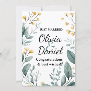 Invitación Deseándote una vida de amor y felicidad