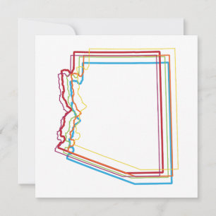 Invitación desenfoque del orgullo de arizona