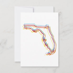 Invitación desenfoque del orgullo florida