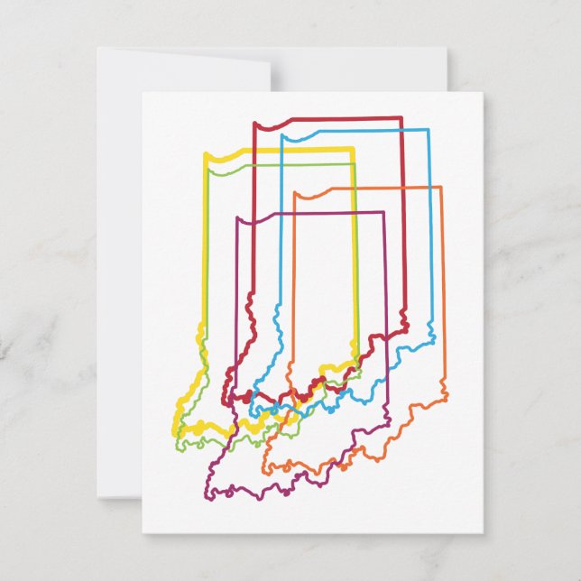 Invitación desenfoque del orgullo indio (Anverso)