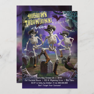 Invitación Desenlace descendente, Fiesta de baile de Hallowee