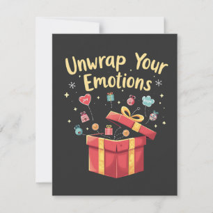 Invitación Desenvuelve tus emociones Navidad Salud Mental Nav