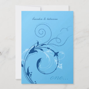 Invitación Deseo de 311 puntos  Azul de Cornflower