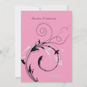 Invitación Deseo de 311 puntos  Rosa